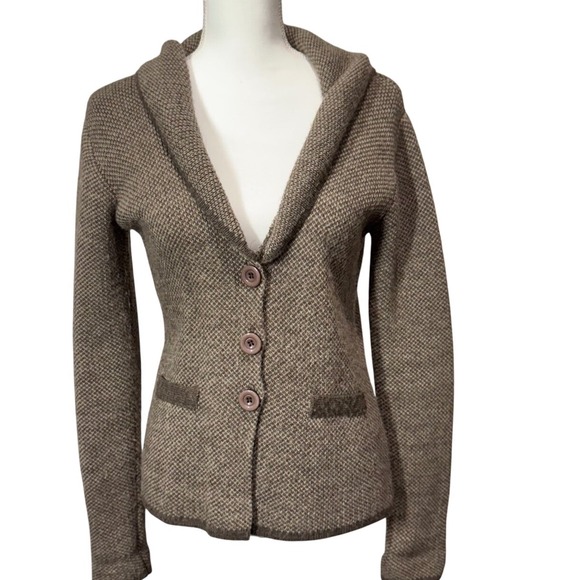 Sweaters - Vintage Made in Italy Alpaca Blend Cardigan Sweater – Size Small/Medium